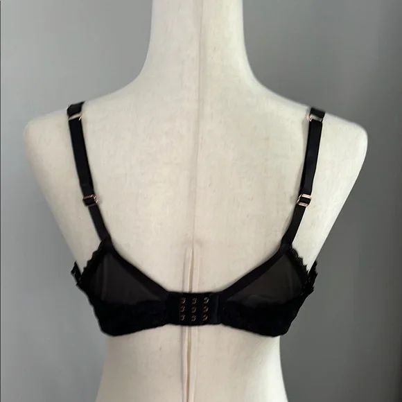 Sofia by Sofia Vergara Black T-Shirt Bras with Padded Cups 38 C - Picture 6 of 8